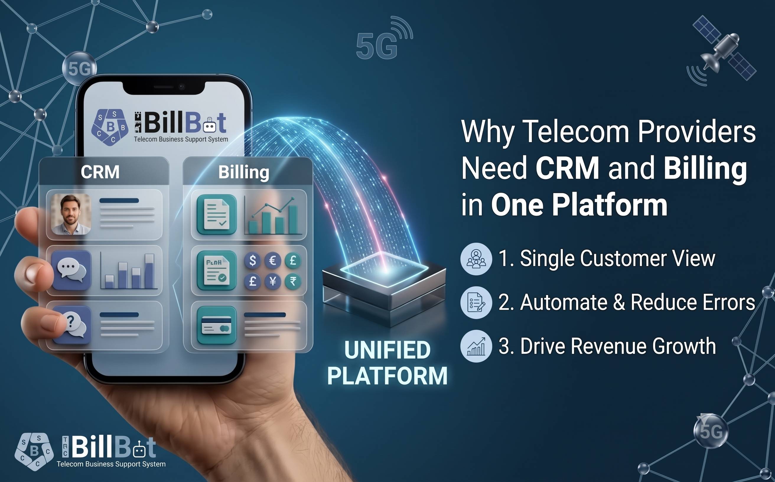 CRM and Billing in One Platform